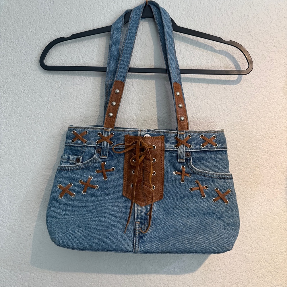 Denim Levis Jeans shoulder bag Y2K
